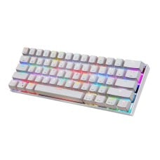 Wireless mechanical gaming keyboard Motospeed CK62 Bluetooth - white