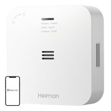 Wireless Alarm CO Heiman HM-720ES-W Interlinked