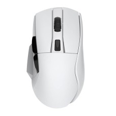 Belaidė žaidimų pelė + įkrovimo dokas Dareu A955 RGB 400-12000 DPI (balta)