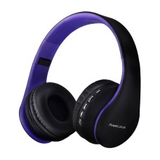 Wireless Headphones PowerLocus P1 (black & purple)