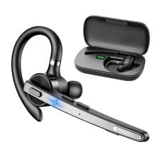 Wireless headphones with microphone NewBee M53 - black