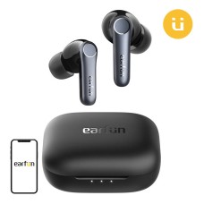 Belaidės ausinės TWS EarFun Air Pro 4, ANC (juoda)