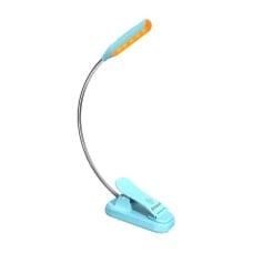 Wireless lamp Glocusent mini GLCSNTBL103B clip-on book light, USB-C Blue
