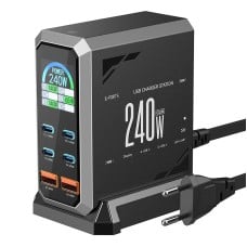 Blitzwolf BW-S31 2xUSB-A, 4xUSB-C, PD, 240W network charger.