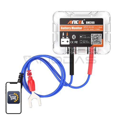 Bluetooth akumuliatoriaus testeris Ancel BM200  Bluetooth akumuliatoriaus testeris Ancel BM200