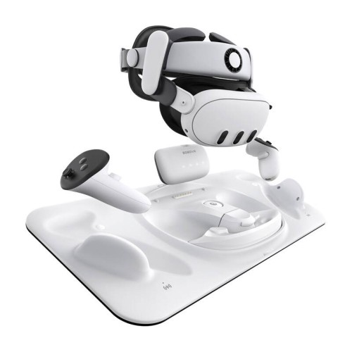 BOBOVR D3 įkrovimo stotelė, skirta Meta Quest 3 BOBOVR D3 įkrovimo stotelė, skirta Meta Quest 3