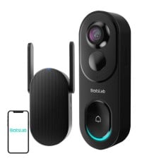 Botslab 2 R810 5MP vaizdo domofonas, 360°, IP66, 5200 mAh
