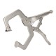 C Clamp Locking Pliers 11" Deli Tools EDL20011 - silver