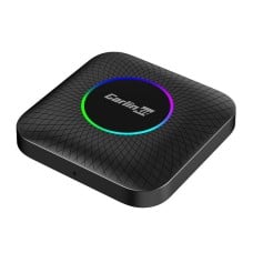 Carlinkit TBOX PLUS LED Wireless Adapter 4G/64G Apple Carplay/Android Auto - Black