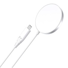 Choetech T518 15W magnetinis belaidis įkroviklis (baltas)