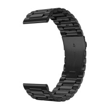Colmi Smartwatch Strap, Stainless Steel, Black, 22mm