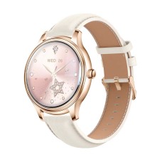 COLMI L28 išmanusis laikrodis (auksinis + auksinis odinis dirželis)