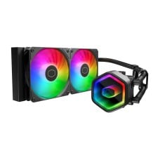 Cooler Master MasterLiquid 240 Core II ARGB water cooler (black)