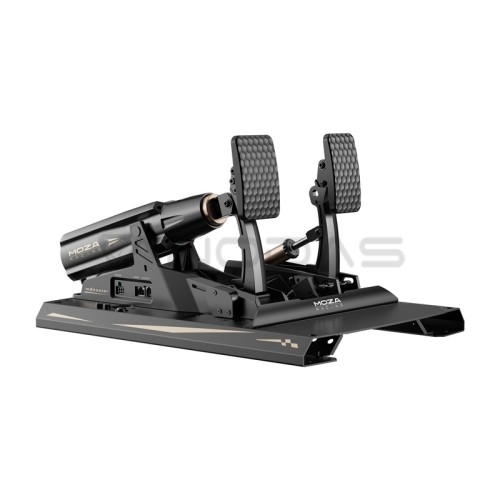 CRP2 akceleratoriaus pedalų komplektas + aktyvus universalus pedalas mBooster Moza Racing mBooster pedalų komplektas RS082 (PC)  CRP2 akceleratoriaus pedalų komplektas + aktyvus universalus pedalas mBooster Moza Racing mBooster pedalų komplektas RS082 (PC)