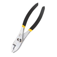 Slip Joint Pliers Deli Tools EDL25508 8'' - black & yellow