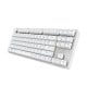 Wireless mechanical keyboard Dareu EK807G 2.4G - white
