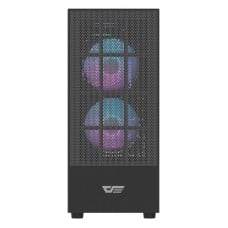 Kompiuterio korpusas Darkflash A290 + 3 ventiliatoriai - juodas