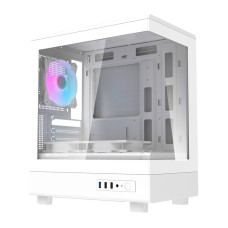 DarkFlash DB330M baltas kompiuterio korpusas (+3 ventiliatoriai) v2