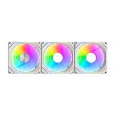 Darkflash Gauss G24 3 viename kompiuterio ventiliatoriai (balti)
