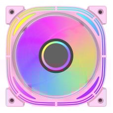Darkflash INF24 5in1 ARGB Kompiuterio ventiliatorių rinkinys (rožinis)