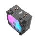 Darkflash S11 CPU aktyvus aušintuvas LED (aušintuvas + ventiliatorius 120x130) - juodas