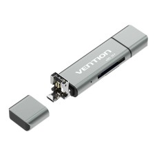 Multi-function USB2.0 card reader Vention CCJH0 - Gray