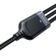 Cable USB Multi-Use Joyroom S-1T3018A18 3w1 / 3.5A / 2m  (black)
