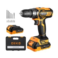 Deko Tools DKCD20XL01-10S3 20V akumuliatorinis gręžtuvas