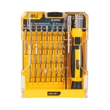 Precision Screwdriver Set 33 pcs Deli Tools EDL1033D