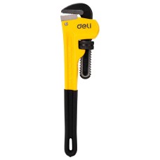 Pipe Wrench 14" Deli Tools EDL2514 - yellow