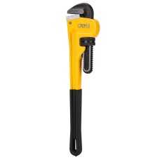 Pipe Wrench 18" Deli Tools EDL2518 - yellow