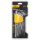 Torx šešiakampių raktų rinkinys 1.5-10mm Deli Tools EDL3091 - sidabrinis