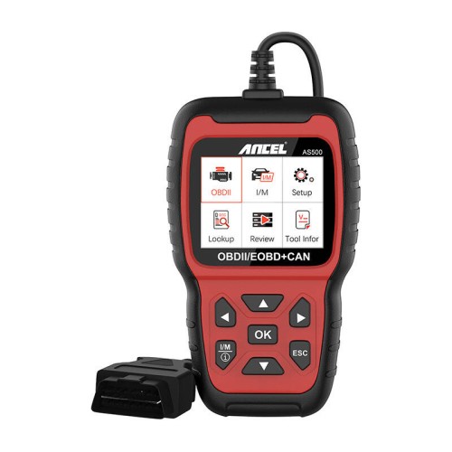 Diagnostinis skaitytuvas OBD2 Ancel AS500/AC105 Diagnostinis skaitytuvas OBD2 Ancel AS500/AC105