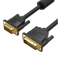 DVI(24+5) to VGA Cable 3m Vention EACBI (Black)