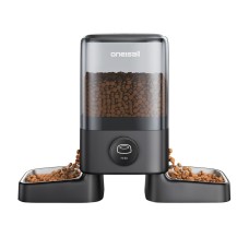 Dvigubas išmanusis pašarų dozatorius 5 l Oneisall PF09