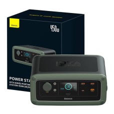Baseus ioTa Power Bank 450W 288Wh - žalias