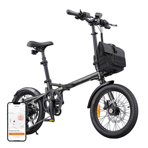 ENGWE ZIP 250W 16" elektrinis dviratis (pilkas) ENGWE ZIP 250W 16" elektrinis dviratis (pilkas)