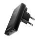 Essager ECT65W-QCB01-Z GaN 65W A+C įkroviklis (juodas)