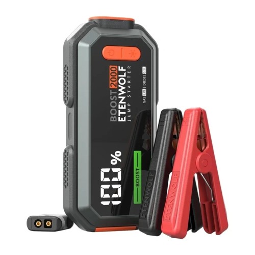 Etenwolf J1 16 000 mAh 2000A užvedimo akumuliatorius Etenwolf J1 16 000 mAh 2000A užvedimo akumuliatorius