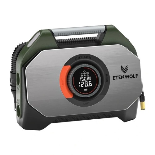 Etenwolf S7 automobilio oro kompresorius, 11.03 baro, 38 400 mAh Etenwolf S7 automobilio oro kompresorius, 11.03 baro, 38 400 mAh