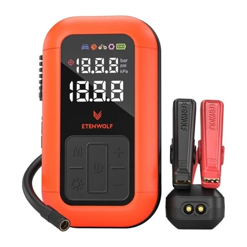 Etenwolf X6 Pro Max Car Air Compressor, 11.03 bar, 12.000 mAh Etenwolf X6 Pro Max Car Air Compressor, 11.03 bar, 12.000 mAh