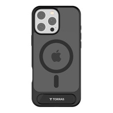 Etui Torras Pstand Series dla iPhone 16 Pro (Czarne)