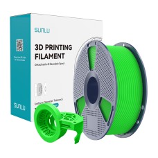 Filament Sunlu PETG didelės spartos matinis (zielony)