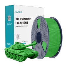 Filament Sunlu PLA+ didelės spartos Zielony