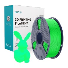 Filament Sunlu PLA Glow In The Dark (zielony)