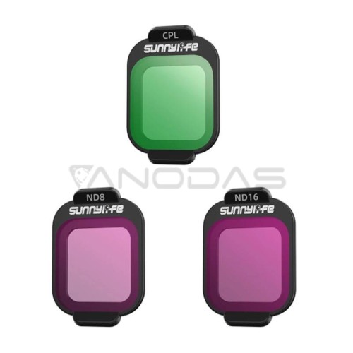 Filtry CPL, ND8, ND16 Sunnylife do DJI Flip  Filtry CPL, ND8, ND16 Sunnylife do DJI Flip