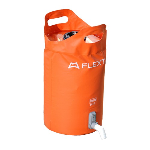 Flextail slėginis vandens kibiras (oranžinis) Flextail slėginis vandens kibiras (oranžinis)