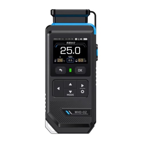 FNIRSI WHD-02 adatinis medienos drėgmės matuoklis FNIRSI WHD-02 adatinis medienos drėgmės matuoklis