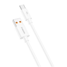Foneng X67 USB to USB-C Cable, 5A, 1m - White