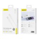 Foneng XS01 PD27W USB-C to Lightning cable, 1m (white)